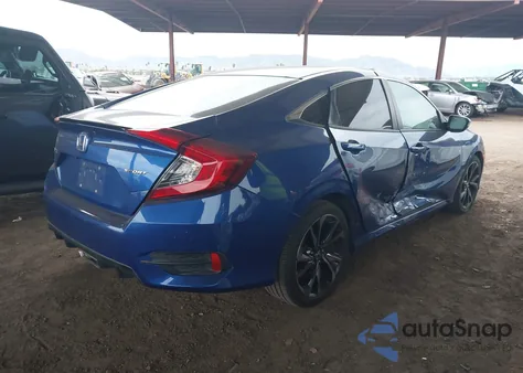 2019 Honda Civic Sport z USA, uszkodzony, nr VIN 2HGFC2F85KH602936